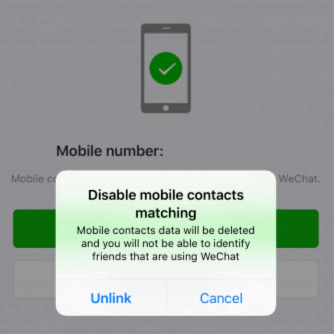 Crear una cuenta WeChat